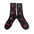Medias Tejidas Spiderman fondo negro - Cosmic Socks