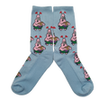 Medias Tejidas Patricio fondo celeste - Cosmic Socks