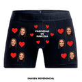 BOXER PERSONALIZADO - MI PROPIEDAD - CORAZONES