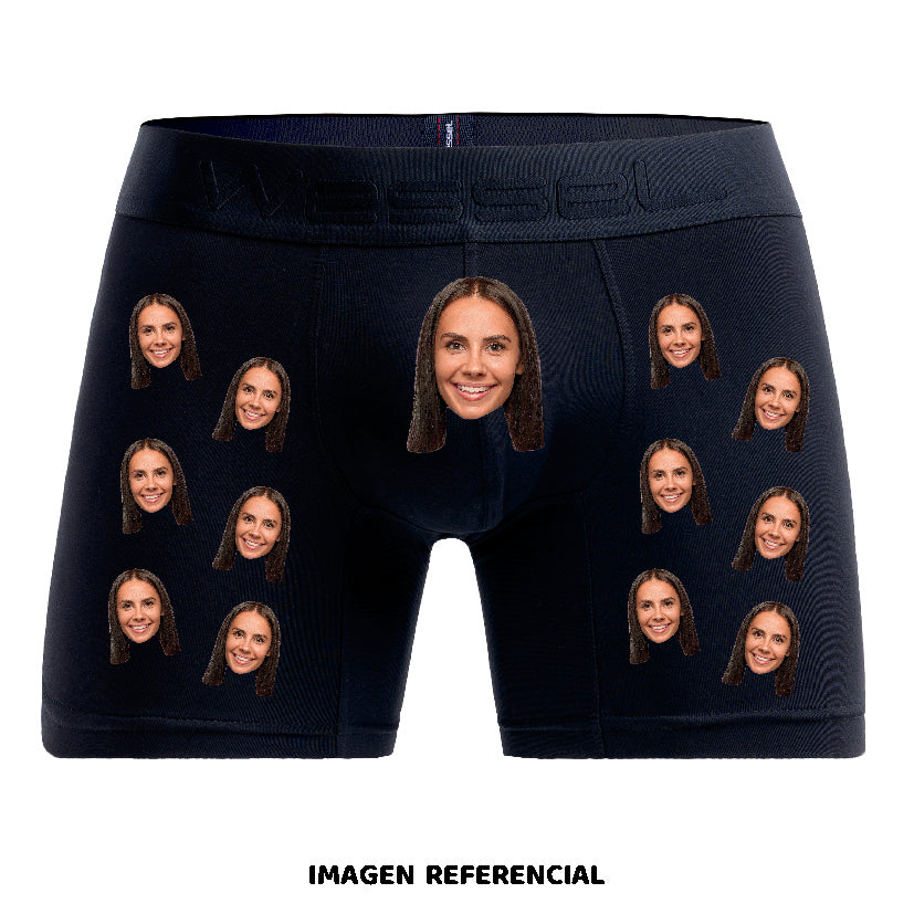 BOXER PERSONALIZADO - CARAS