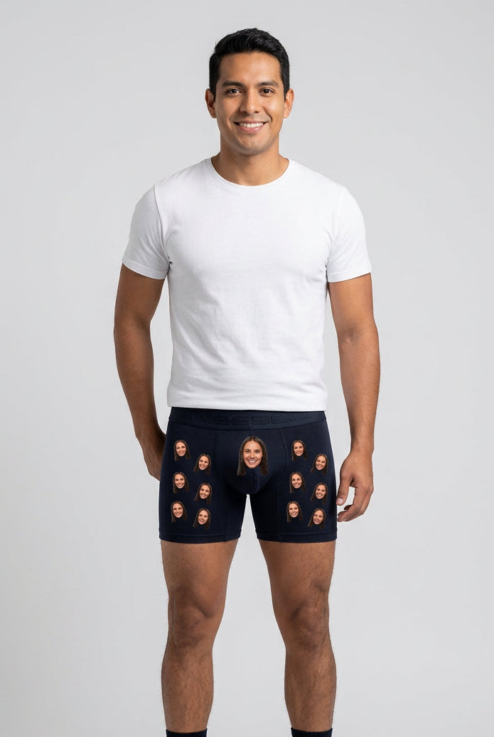 BOXER PERSONALIZADO - CARAS