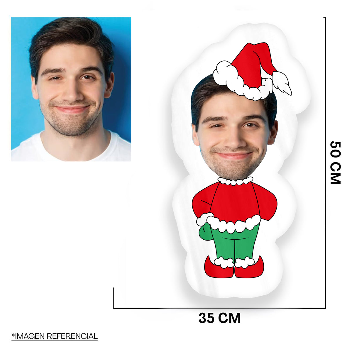 Cojines Personalizado Grinch - Navidad