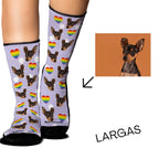 Medias Personalizadas Corazones Pride Love