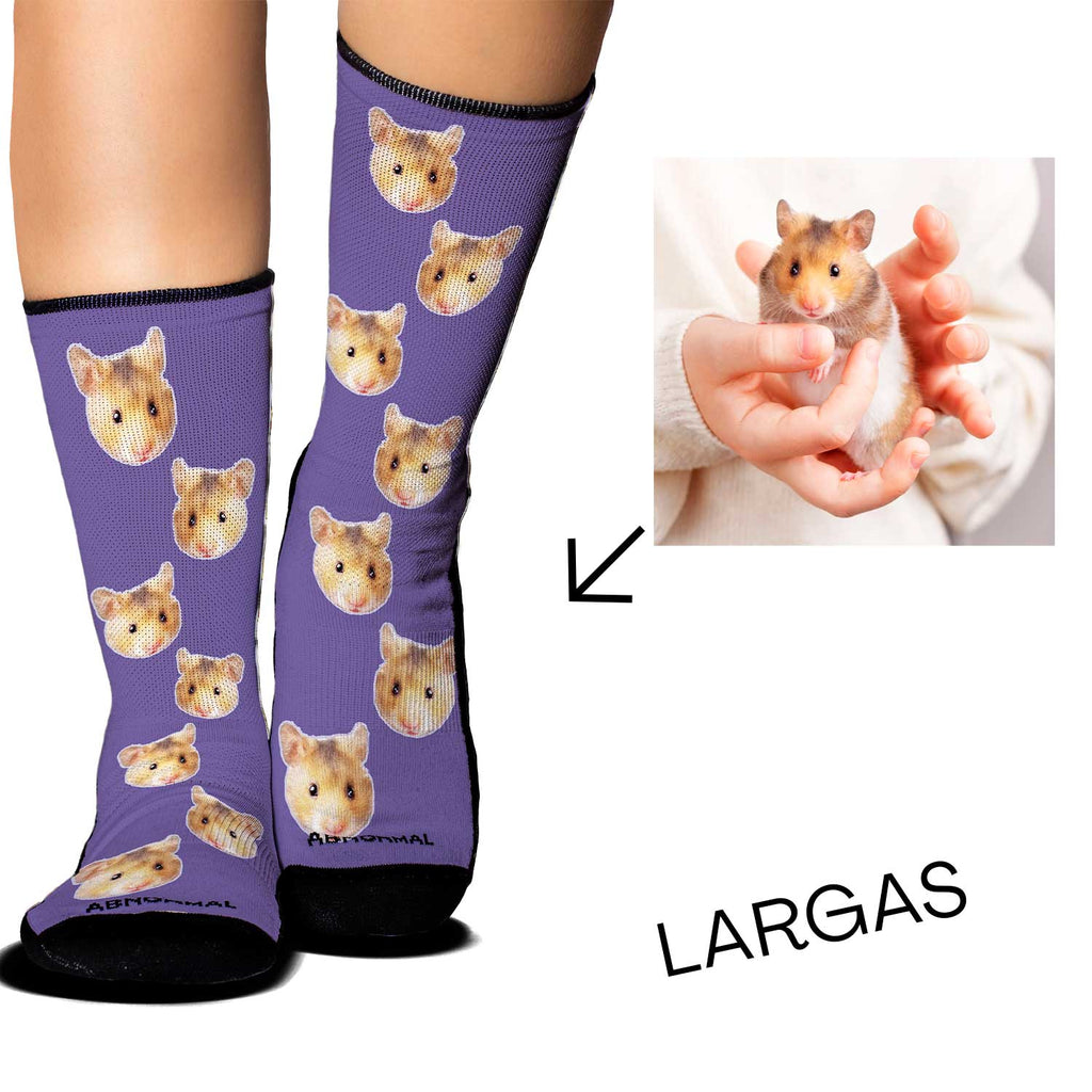 Medias Personalizadas Fondo Color