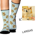 Medias Personalizadas Fondo Color