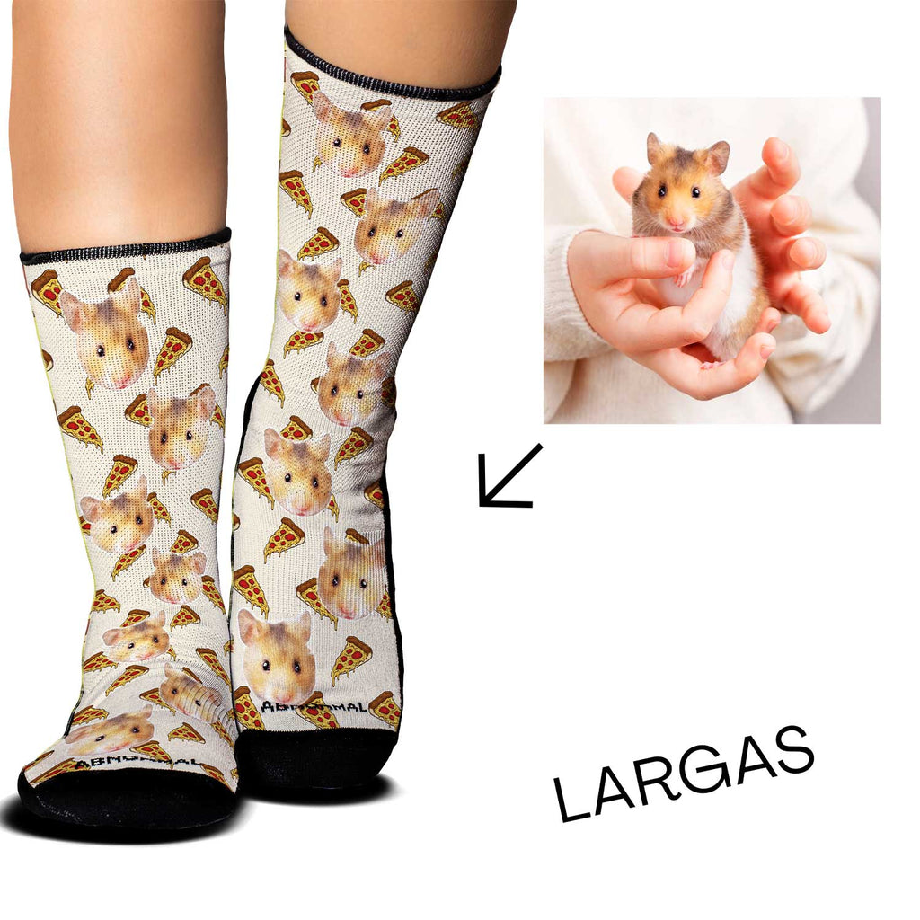 Medias Personalizadas Fondo Pizza