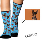 Medias Personalizadas I Love You nombre
