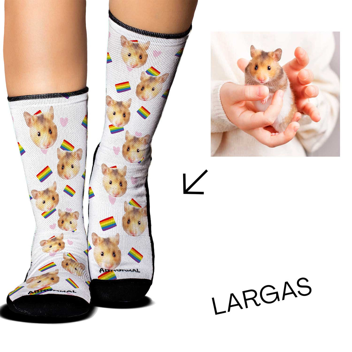 Medias Personalizadas  Pride Love
