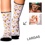Medias Personalizadas -  San Valentín - Parejas Emojis