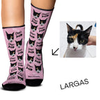Medias Personalizadas Gato con nombre