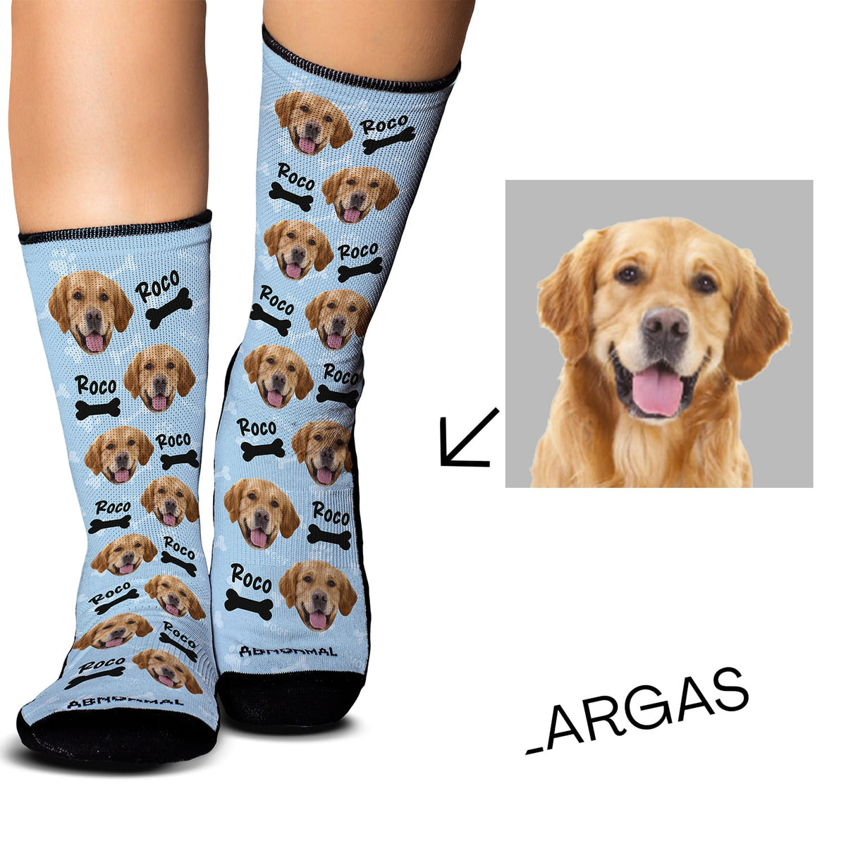 Medias Personalizadas Perro con nombre