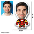 Cojines Silueta Personalizado Superhéroe Iron Man