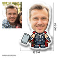 Cojines Silueta Personalizado Superhéroe Thor