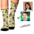 Medias Personalizadas Abuela por ti vivimos - Día de la Madre