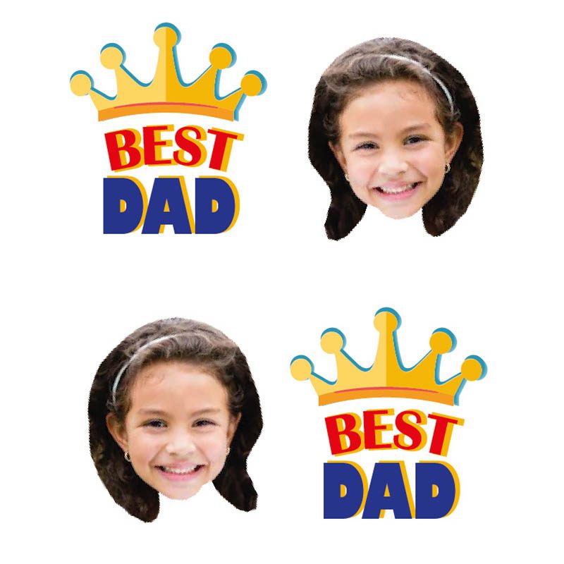 Medias Personalizadas Best Dad - El Mejor Papá - Talla Adulto