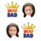 Medias Personalizadas Best Dad - El Mejor Papá - Talla Adulto