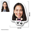 Cojines Silueta Personalizado Chicas superpoderosas Bombón