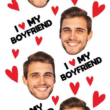 Medias Personalizadas -  San Valentín - I Love My Boyfriend