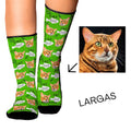 Medias Personalizadas Cat Dad  Papá Gato