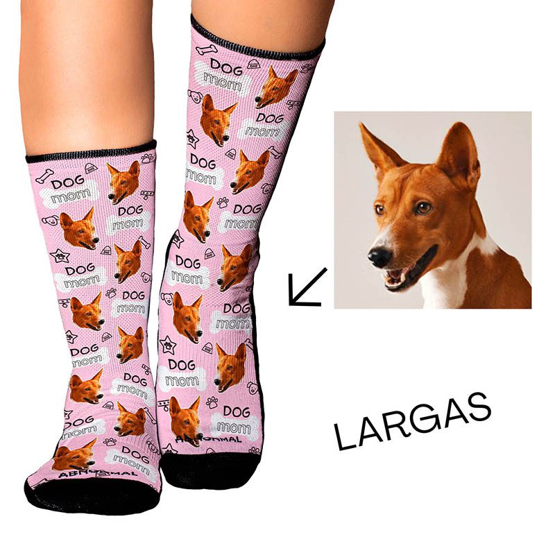 Medias Personalizadas Dog Mom  Mamá Perro