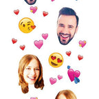 Medias Personalizadas -  San Valentín - Parejas Emojis