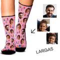 Medias Personalizadas Flores - Día de la Madre