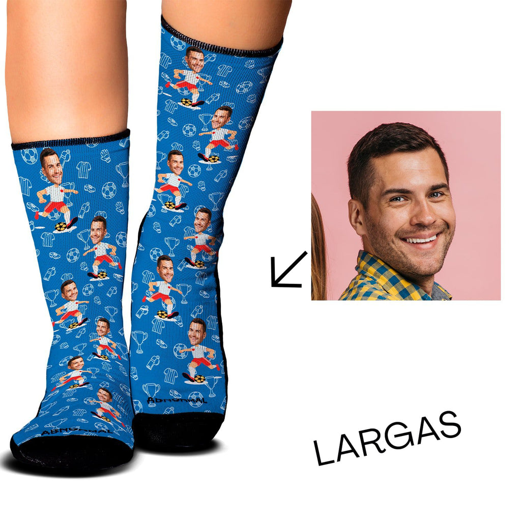 Medias Personalizadas Pelotero Futbol