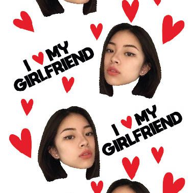 Medias Personalizadas -  San Valentín - I Love My Girlfriend