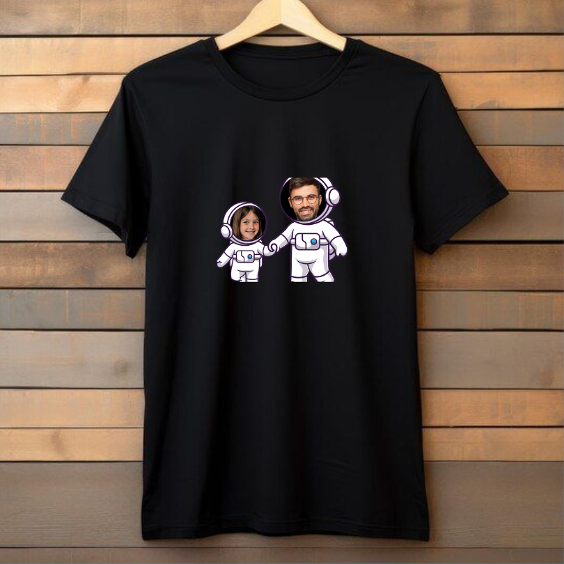 Polo Astronauta padre e hijo