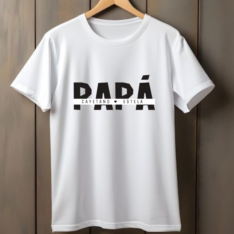 Polo Papá con nombres