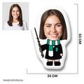 Cojines Silueta Personalizado Slytherin Harry Potter