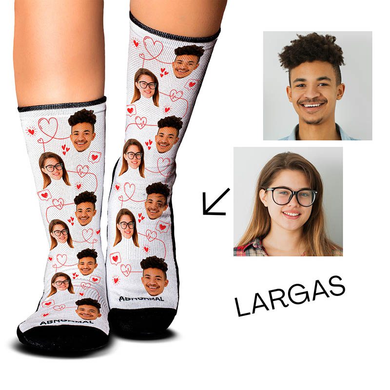 Medias Personalizadas Hilo Rojo - Parejas