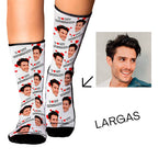 Medias Personalizadas - San Valentín- I Love My Husband