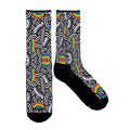Medias Largas Bandera Pride Geometrica