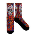 Medias Largas Catrina ojos diamante - Craneo - calavera