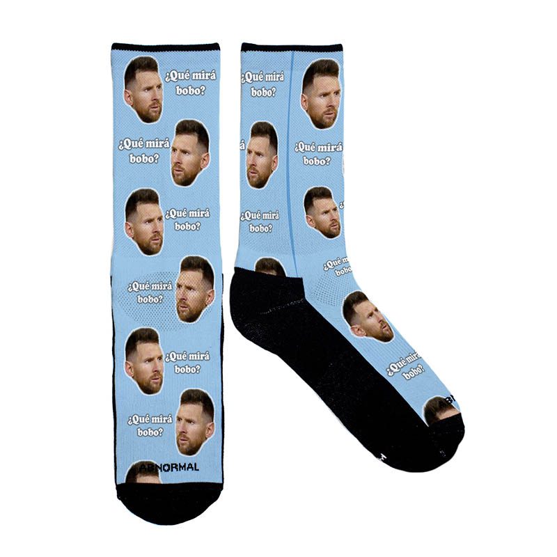 Medias Largas Messi Que Miras Bobo
