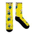 Medias Largas Minions Fondo Amarillo