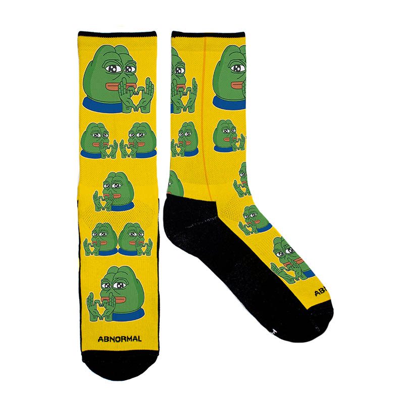 Medias Largas Pepe La Rana - Amarillo