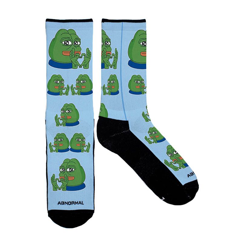 Medias Largas Pepe La Rana - Celeste