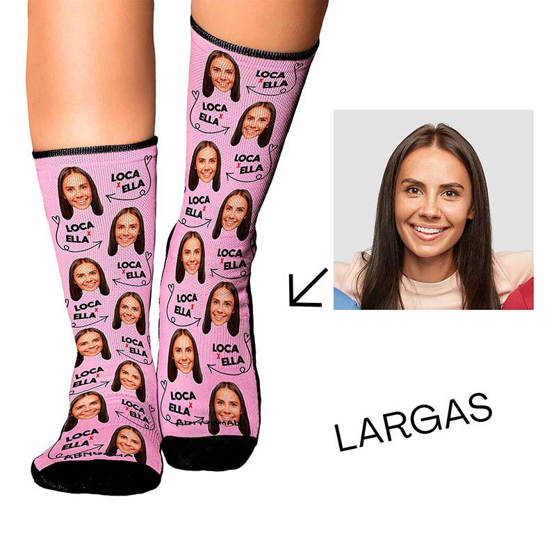 Medias Personalizadas Loca x Ella