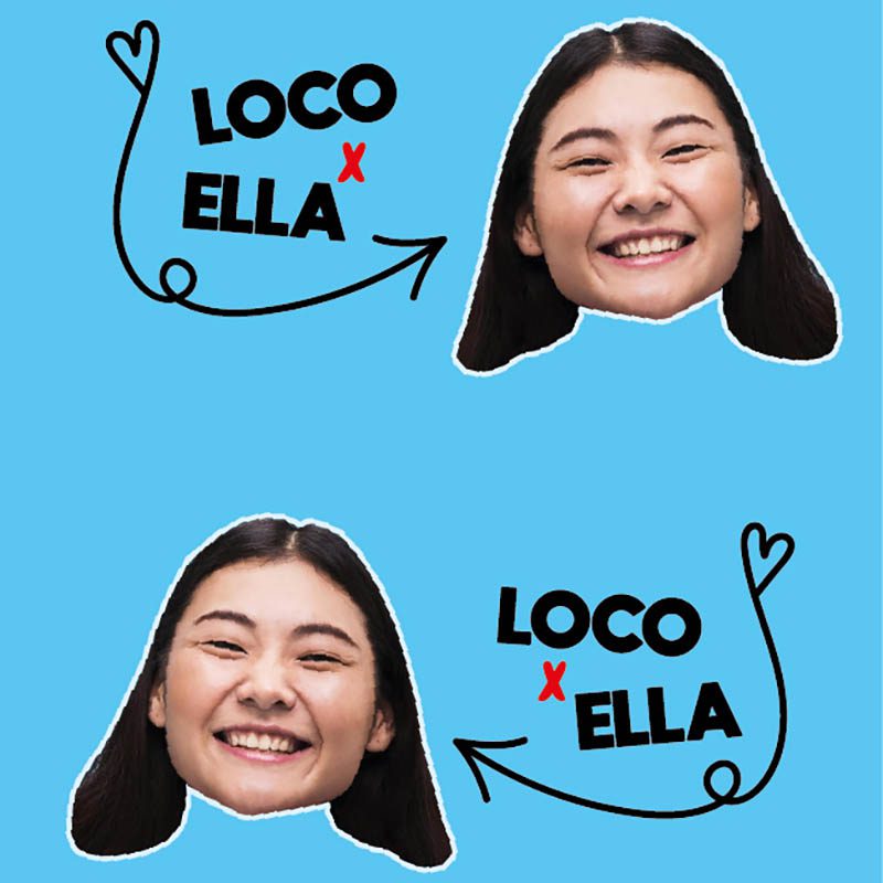 Medias Personalizadas Loco x Ella