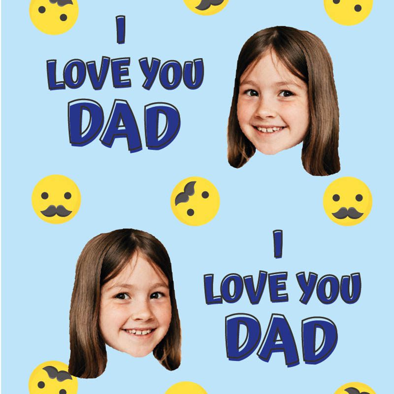 Medias Personalizadas I Love Dad - Te Amo Papá - Talla Adulto