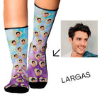 Medias Personalizadas - Marco de Foto Corazón