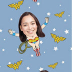 Medias Personalizadas Superheroes Mujer Maravilla