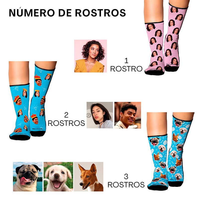 Medias Personalizadas -  San Valentín - I Love My Boyfriend