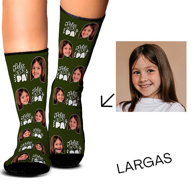 Medias Personalizadas Feliz Día Papá
