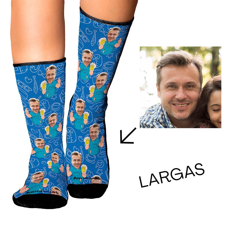 Medias Personalizadas Papá chelero