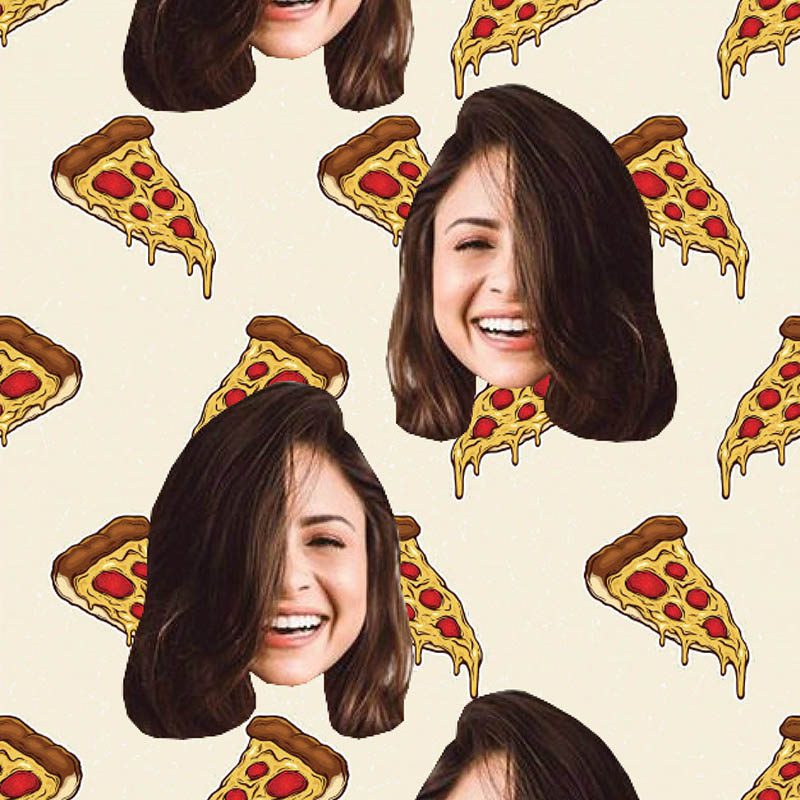 Medias Personalizadas Fondo Pizza