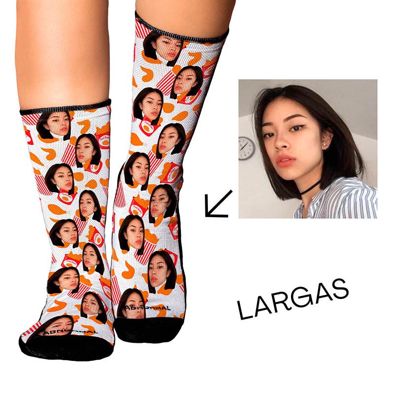 Medias Personalizadas Fondo Pollo Frito