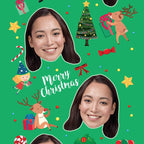 Medias Personalizadas Navidad - Renos y Papa Noel